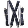 Quintet 16-4117 Blacies 1.4 inches (35 mm) Wide Suspenders, X-Shaped,
