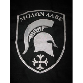"Flags & Signs" 3x5 Embroidered Molon Labe Come & Take It 600D Nylon Flag 3 a-1-5736