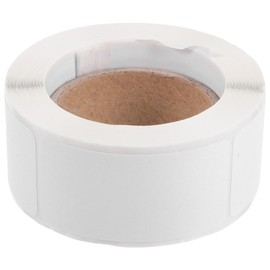 SHOWERORO Very Style Labels Blank White Stickers Reusable Name Tags Removable Sticky Labels 1 Roll Home Organization Tags