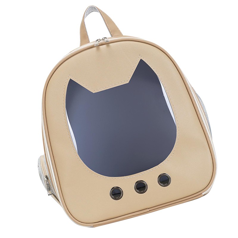 Pet Carrying Backpack Breathable Waterproof Scratch Resistant Large Window Portable