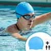 Syhood 6 Sets Swim Cap with Ear Plug & Nose