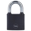 Yale - Y111B/38/116/1 Eisenpacklockschwarz 38 mm - Häfenstahlhäfen - Innengebrauch