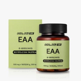 아미노리젠 코어 EAA 필수 영양소 아미노산 영양제 180정 x 1개 AminoRisen Core EAA Essential Nutrient Amino Acid Supplement 180 Tablets x 1 Pack