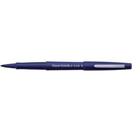Paper Mate Flair Original Fibre-Tip Pen, Navy Blue