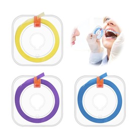 3 Volumes Tooth Sandpaper Tooth Sandpaper Interdental Polishing Strips Interdental Spaces for Deep Cleaning of Oral Hygiene Each Colour Has a Different Degree of Roughness