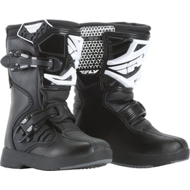 Fly Racing Maverik MX Youth and Mini Boots (Mini Black, Y10)