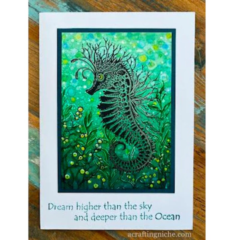 Lavinia Stamps, Clear Stamp - Sebastian The Seahorse