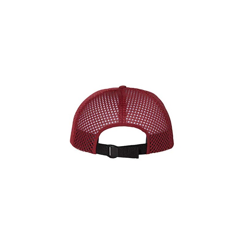 Richardson Rouge Wide Set Mesh Cap One Size Cardinal