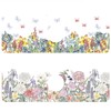 2 Pack Butterfly Floral Sink Splash Guard Faucet Mat Rose
