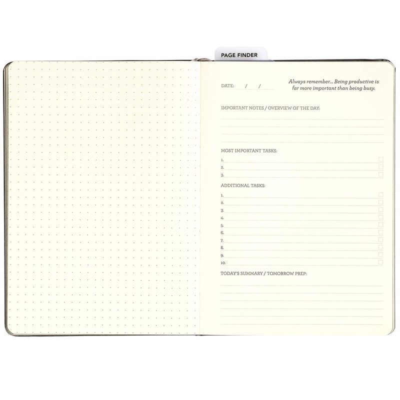 C.R. Gibson MJ174-22696 Medium Bound Guided and Dot Grid Journal,