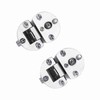 2pcs Butler Tray, Folding Table Hinge, 90 Degree Hinge Drop