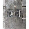 Hartmann-Knöpfe Silver Shiny Square Costume Clasp Aprons Clasp Dirndl Buckle