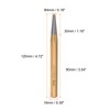 sourcing map Roll Pin Punch 5/32"x4.7"(4x120mm) CR-V Center Alignment Punch
