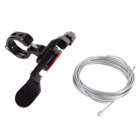 BOROCO Dropper Seat Post,ZTTO Aluminum Alloy Bicycle Dropper Seatpost,Adjustable Wire Remote Control Mountain Bike Dropper Seat Post Lever for Outdoor Sport