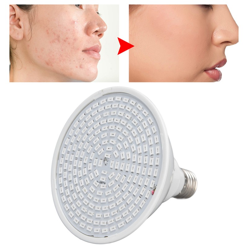 200LEDs Beauty Lamp E27 Facial Physiotherapy Light 110‑240V for Beauty