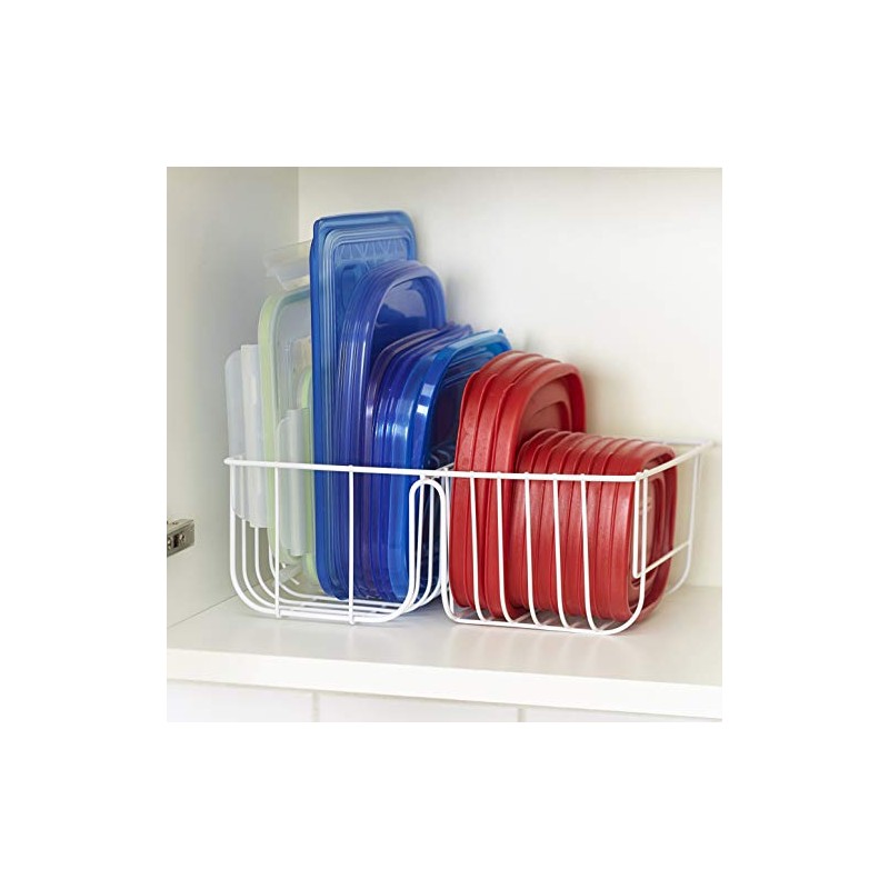 Lid Organizer for Kitchen Cabinets, Pantries - Large
