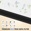 2 Pack K1 Replacement Filter Compatible with LUNINO K1 Air