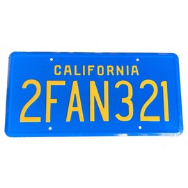 Big Trouble in Little China Jack Burtons Pork Chop Express Truck Prop License Plate Embossed on Aluminium 300mm x 150mm