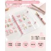 Tepona A5 Clear 6-Hole Binder with 20 Refills for Stickers,