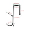 UtySty 2 Pack Coat Hooks Cubicle Wall Mount Double Hook