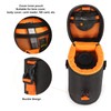 Cwatcun Camera Lens Case, Hard Case Shockproof DSLR Camera Lens