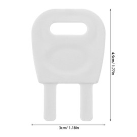 MUCKLILY Toilettenpapier-Spender, Schlüssel, kommerzieller Toilettenspender, Schlüssel, kommerzieller Universal-Papierhandtuchspender, Ersatzschlüssel, Toilettenpapierspender, Schlüssel, kommerzieller