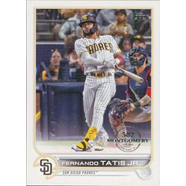 2022 Topps Factory Set 582 Montgomery Club #100 Fernando Tatis Jr. San Diego Padres Baseball Card