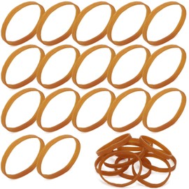PEUTIER 30pcs Ski Brake Retainers, 2.76x0.24 Inch Ski Brake Rubber Bands Ski Brake Retainer Strap Snowboard Retainers for Outdoor Winter Sports Snowboard Accessories