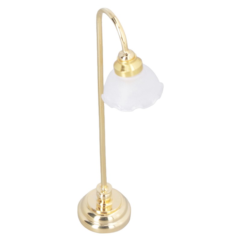 Miniature Dollhouse Floor Lamp 1/12 Scale Miniature Furniture for Dollhouse
