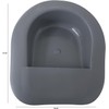 Heavy Duty Fracture Bariatric Bedpan – Large Smooth Bed Pan