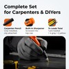 THORVALD New 3-in-1 Carpenter Pencils with Finger Grip for Construction