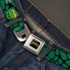 Nickelodeon Belts Buckle-down Seatbelt Ninja Turtles Wnt005 Belt, Multicolor, 1.5