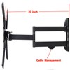 VideoSecu TV Wall Mount Bracket Full Motion Swing Out Tilt