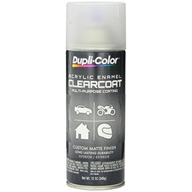 Dupli-Color DA1693 Premium Enamel Matte Clear, 12 Fluid Ounce