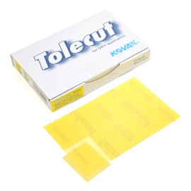 Tolecut PSA 8-Cut Block Sanding Sheets Yellow K-800 191-1527 25 Sheets