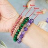 Aquamarine Crystal Beads - 45pcs 8mm Round, Gemstone & Stone