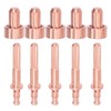 10Pcs Nozzle Electrode Kit Brass 64006510 Electrode 64006514 Nozzle Tip