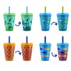 Ello Kids Plastic Reusable Color Changing Cups with Twist on