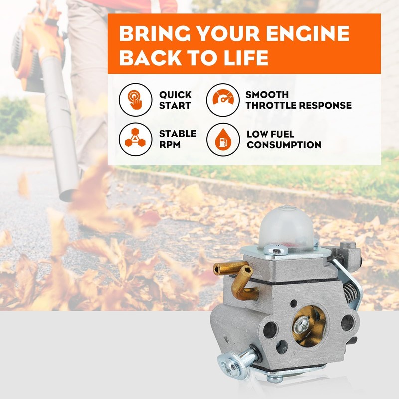 HIPA PB200 ECHO Blower C1U-K78 Carburetor Replacement for ECHO Blower