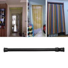 Uadme Telescopic Pole Made of Painted Carbon Steel, Punch-Free Shower Curtain Support Rod for Storage Doors, Thin Rod with 1.3 cm Diameter