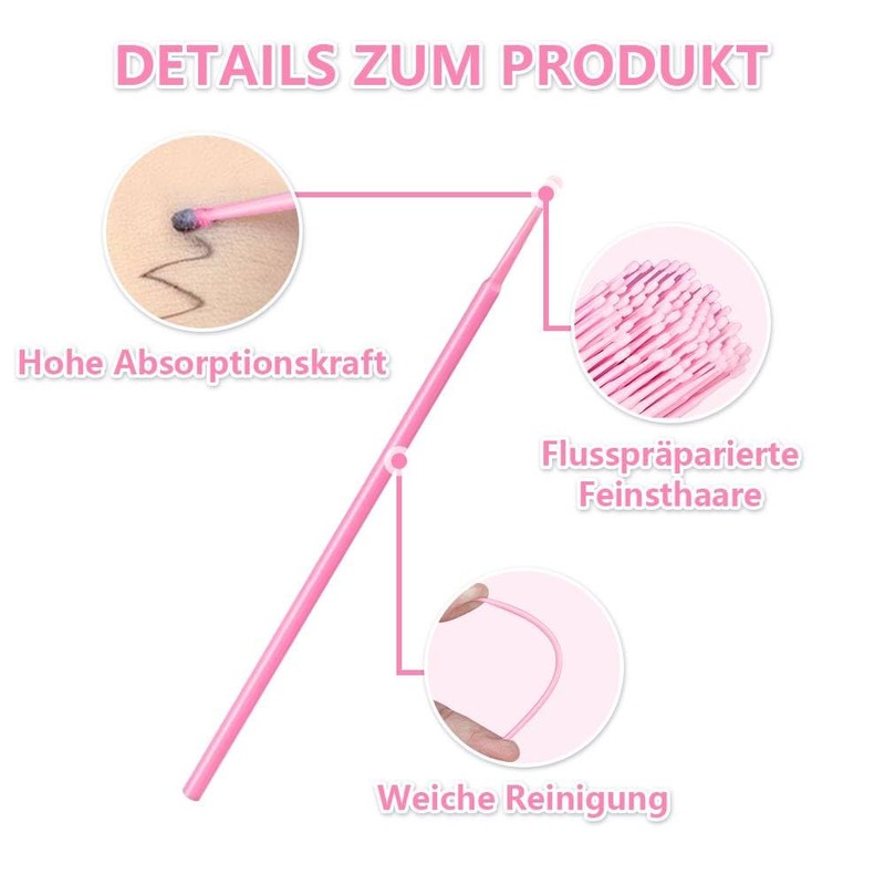 Dreamil Micro Applicator Brushes, Pack of 400 Disposable Micro Brushes,
