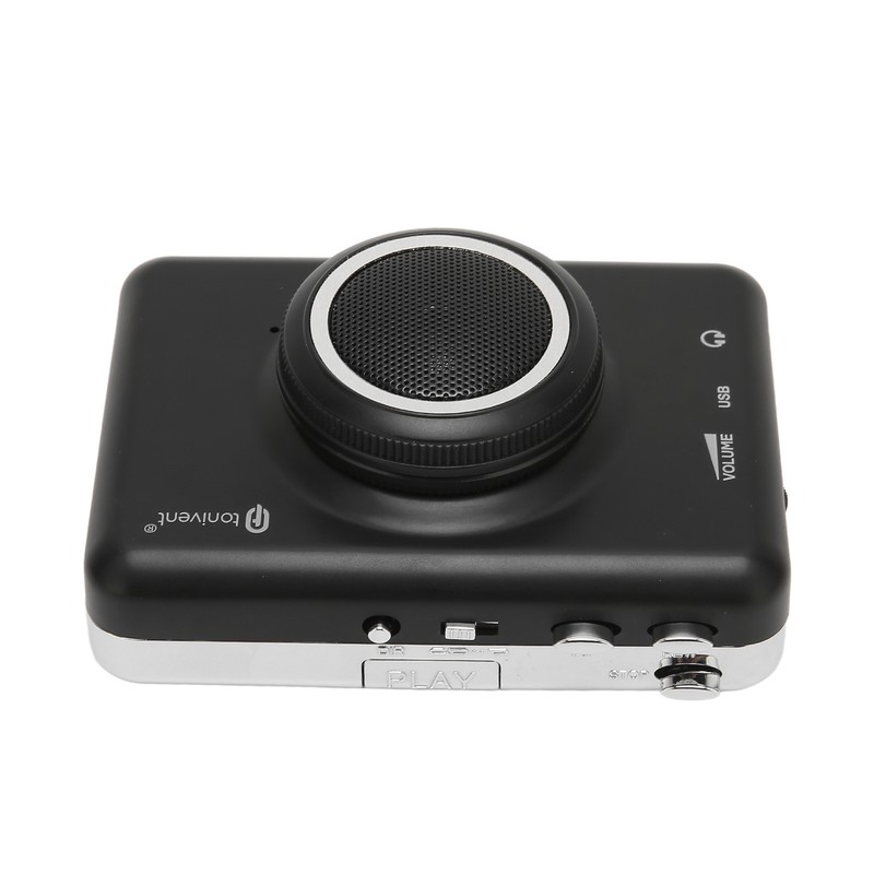 Cassette Players Upgrade Portable USB Tape to MP3 Converter with