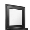 HomeRoots 38" Gray Square Wood Framed Accent Mirror
