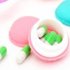 yueton Pack of 6 Colorful Mini Macaron Shape Storage Box