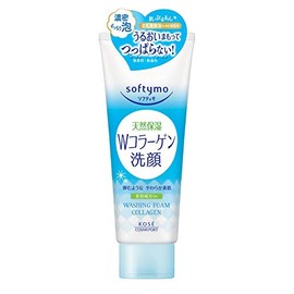 KOSE Softymo Facial Cleansing Foam (Collagen) x 4 Packs