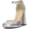 Jessica Simpson Women's Lollah Pump, Silver, 8