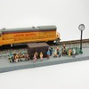 Evemodel P8715 100pcs HO Scale 1:87 Seated and Standing People