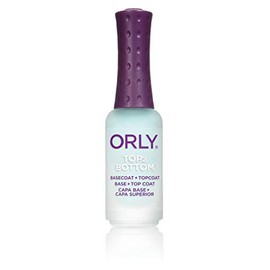 Orly Top-2-Bottom Nail Base Coat and Top Coat All-In-One, .3 Ounce