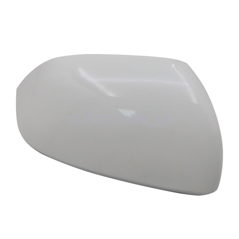 Soillar Rearview Mirror Cover Cap White Passenger Side RH Fits