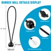 Tarp Bungee Balls Ties 8 Inch,50 PCS Bungee Ball Cords
